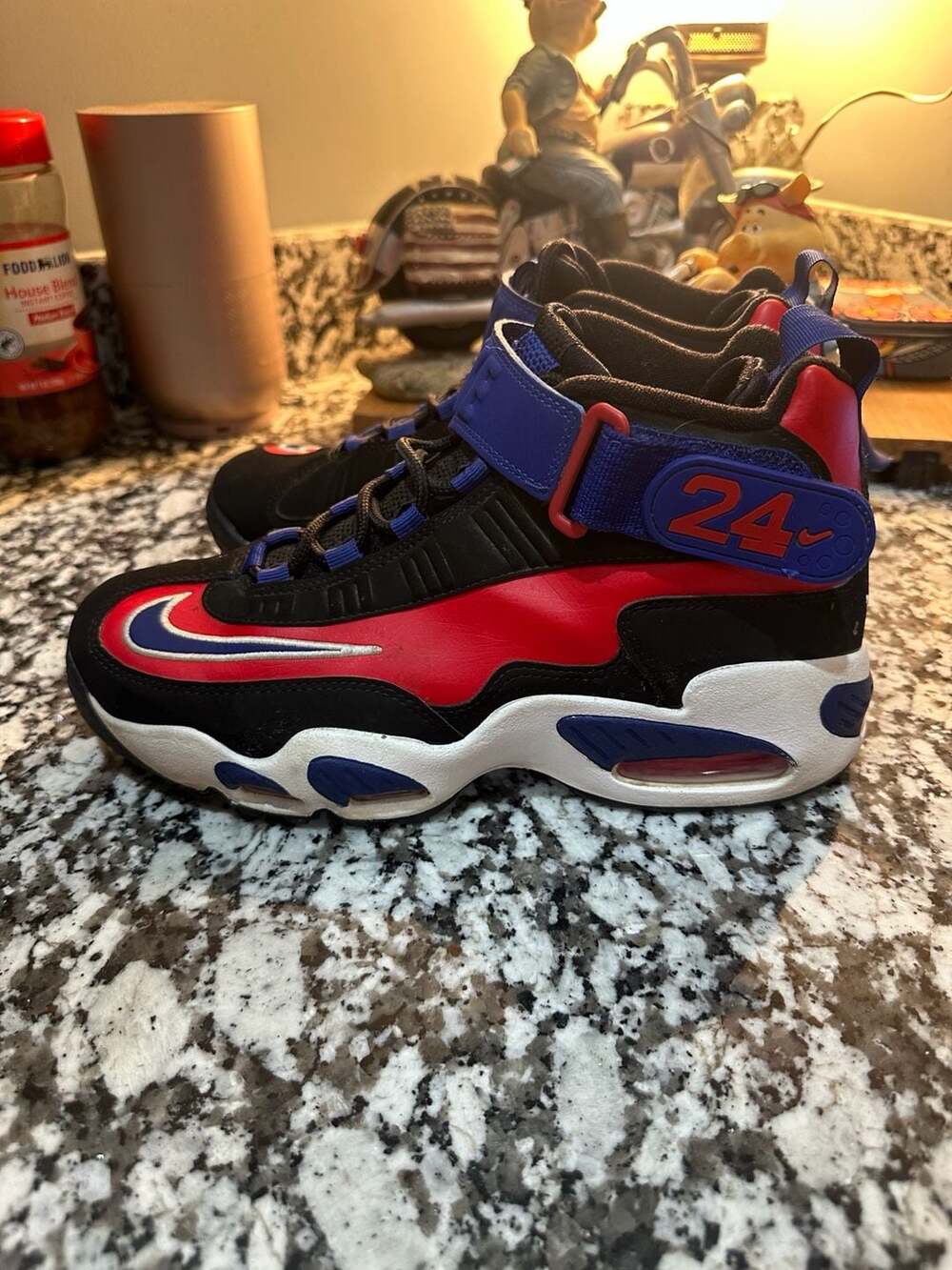 Nike Air Griffey Max 1 Alternate USA Black Red Blue